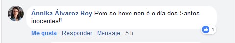 Opinion de facebook que no se cree que existan los yogures con vieiras